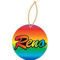 Reno Ornament w/ Clear Mirrored Back (10 Square Inch)